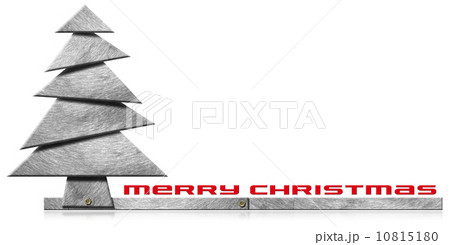 Metallic and Stylized Christmas Tree 10815180