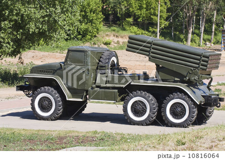 Grad multiple-launch rocket system, museum of military equipment Grad multiple-launch rocket system, museum of military equipment 10816064