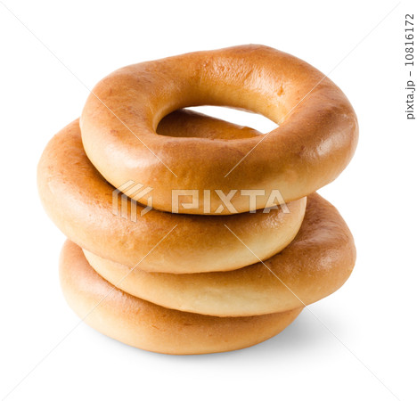 Stack of bagels Stack of bagels 10816172