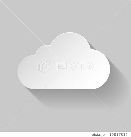White paper cloud 10817352