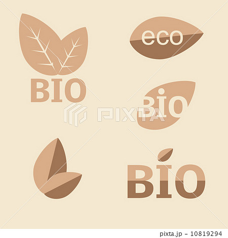 Ecology, organic icon set. Eco-icons 10819294