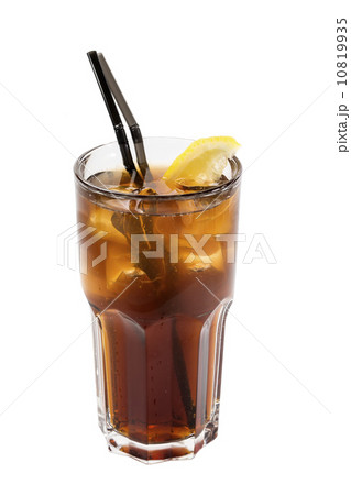 alcoholic cocktail in a glass glass on a white background alcoholic cocktail in a glass glass on a white background 10819935