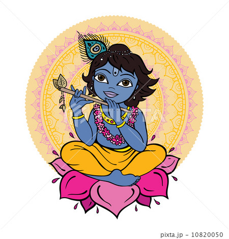 Hindu God Krishna. Hindu God Krishna. 10820050