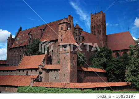 The old castle in Malbork - Poland. 10820197