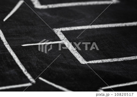 abstract chart or scheme on blackboard abstract chart or scheme on blackboard 10820517