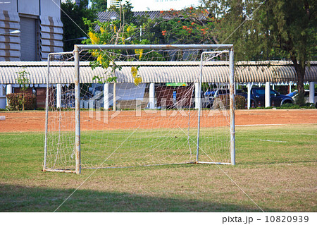 goal on soccer field 10820939