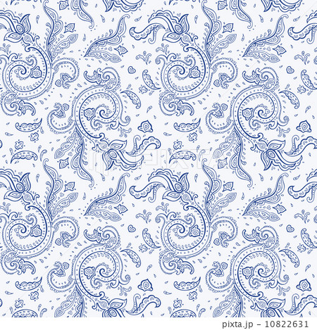 Seamless Paisley background. Seamless Paisley background. 10822631