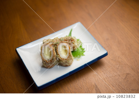 チーズちくわの磯辺揚げ チーズちくわの磯辺揚げ 10823832