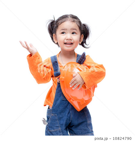 Smile Asian Engineer baby girl Smile Asian Engineer baby girl 10824790