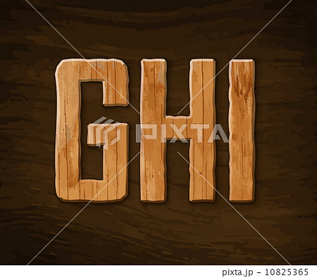 Wooden alphabet 10825365