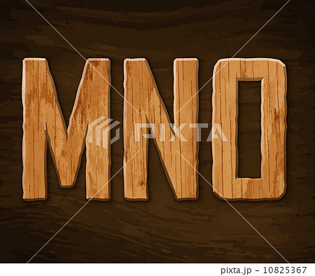 Wooden alphabet 10825367