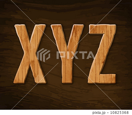 Wooden alphabet 10825368