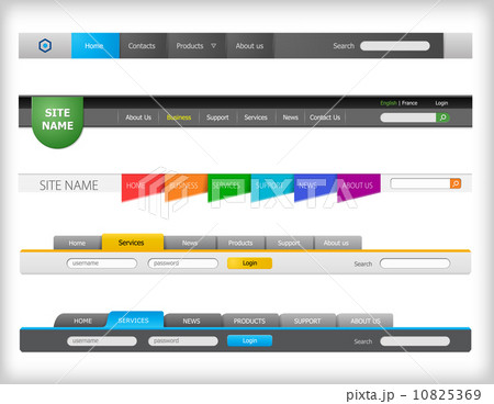 Web navigation templates 10825369
