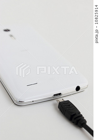 スマートフォンとUSBケーブル スマートフォンとUSBケーブル 10825914