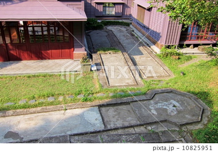 台湾　新北市・九份地区　金瓜石（きんかせき）　日本太子（昭和天皇）の太子賓館　太子賓館庭園 10825951