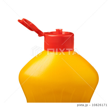 Open bottle with red cup 10826171