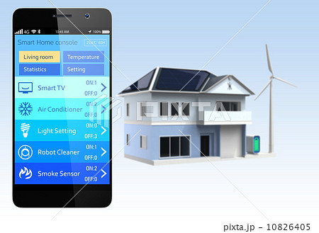 スマートホームエネルギー管理アプリ スマートホームエネルギー管理アプリ 10826405