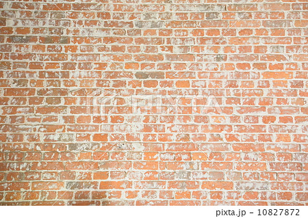 背景素材 レンガの壁の写真素材