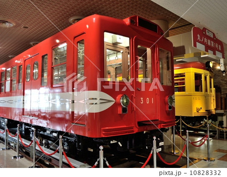 地下鉄博物館に展示さている丸ノ内線の営団300形電車(東京都江戸川区) 地下鉄博物館に展示さている丸ノ内線の営団300形電車(東京都江戸川区) 10828332