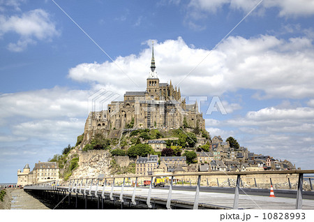 Abbey of Mont Saint Michel, Normandy, France 10828993