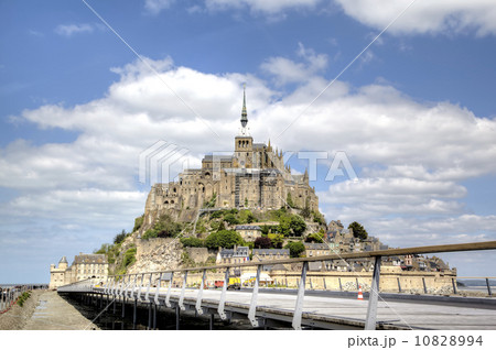 Abbey of Mont Saint Michel, Normandy, France 10828994