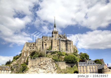 Abbey of Mont Saint Michel, Normandy, France 10828997