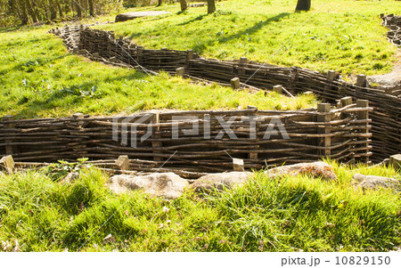 Bayernwald wooden trench of world war 1 Bayernwald wooden trench of world war 1 10829150