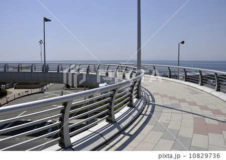 海辺の歩道橋 10829736