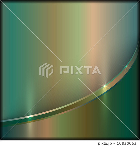 vector abstract precious old metal background with curve 10830063