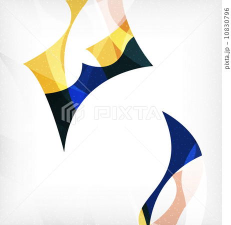 Business wave corporate background 10830796