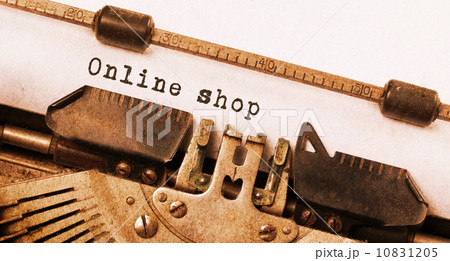 Vintage inscription made by old typewriter Vintage inscription made by old typewriter 10831205