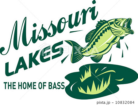 largemouth bass missouri lakes 10832084