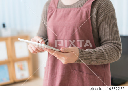 主婦とタブレット 主婦とタブレット 10832272