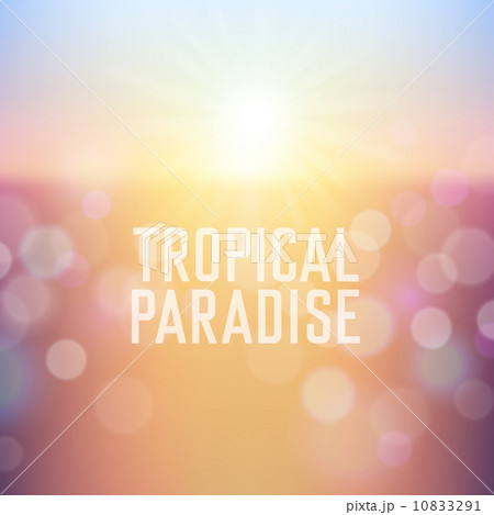 Summer holiday tropical beach background 10833291