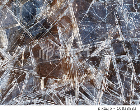 ice in fractures. background 10833833