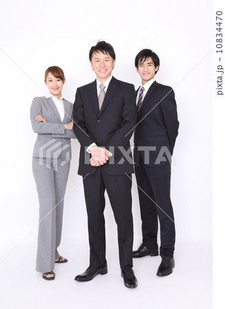 3人のビジネスチーム 3人のビジネスチーム 10834470