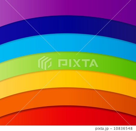 Rainbow Abstract Background Vector Illustration 10836548