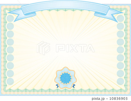 Secured Guilloche certificate background, in vector file elements are in layers for easy editing 10836903