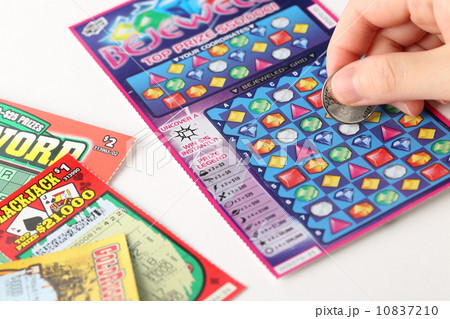 Scratching lottery tickets Scratching lottery tickets 10837210