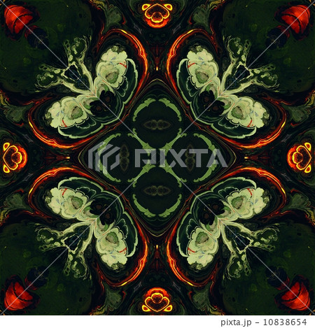 art nouveau ornamental vintage pattern 10838654
