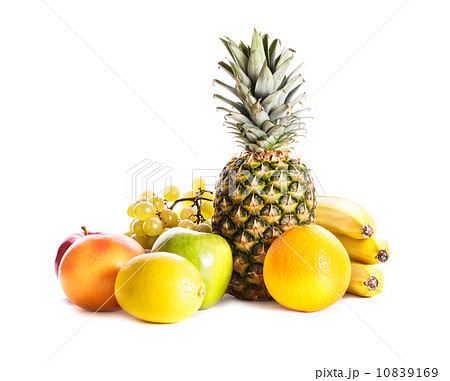 Fruits on white 10839169