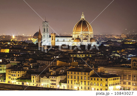 Florence at night, Italy 10843027