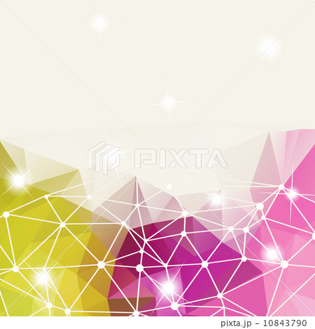 abstract background of triangles 10843790