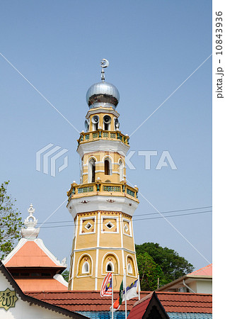 Minaret of Al-Abrar Mosque in Malacca 10843936