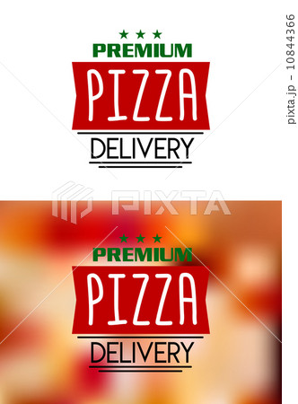 Pizza delivery labels 10844366