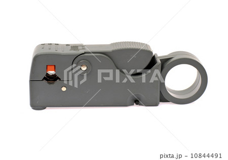 Gray Wire Stripper. Isolated on White Background 10844491
