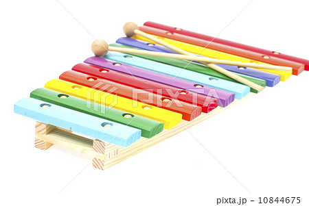 Xylophone Isolated on White Background 10844675