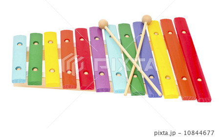 Xylophone Isolated on White Background 10844677