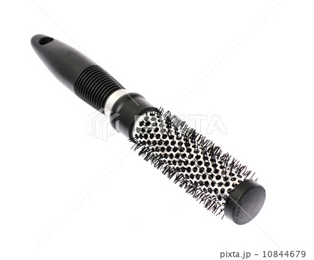 hair brush isolated on white background 10844679