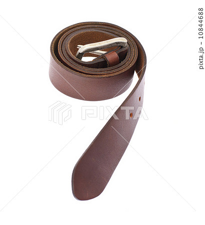 Leather Belt Isolated on White Background Leather Belt Isolated on White Background 10844688